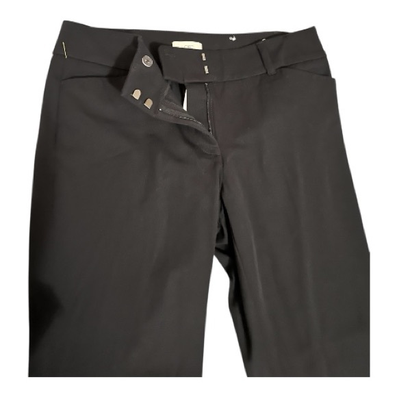 NWT Loft Outlet Curvy Skinny Ankle Pants Black Size 8 | Stretch | Retail $69.99 - Picture 2 of 7